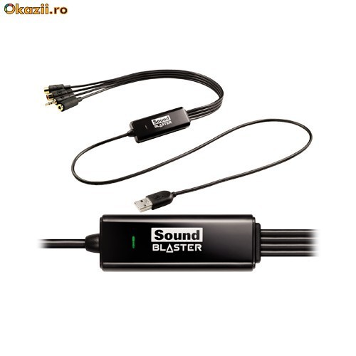 Placa de sunet externa - Creative Sound Blaster Connect HI-FI - conectare USB - la cutie - garantie - 100 lei foto mare