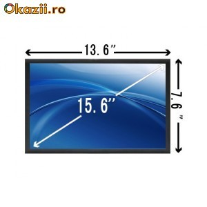 Ecran laptop 15.6 LCD 1366*768 GLOSSY (Lucios) display panel LP156WH1 TL C1 foto mare
