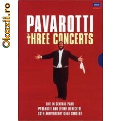 PAVAROTTI LUCIANO - THE THREE CONCERTS (DVD) foto mare