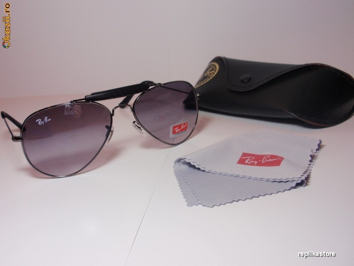 Ochelari de soare RAY BAN! Replica! Cu toc si sevetel! foto mare