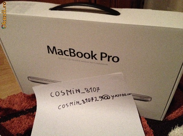 MacBook Pro 15.4 NOU - Sigilat - SUPER OFERTA !!!! foto mare