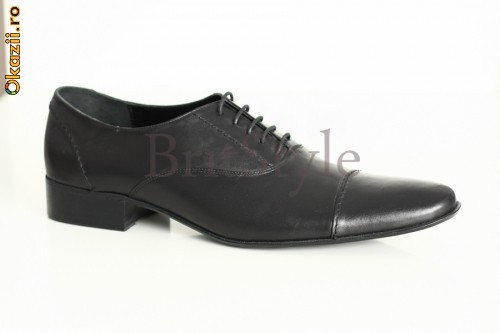 Pantofi Condor din piele naturala  - V 13 [Cod: CPPN12] foto mare