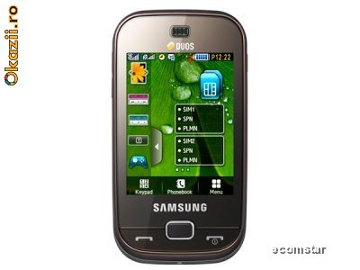 Telefon Samsung B5722 BROWN foto mare