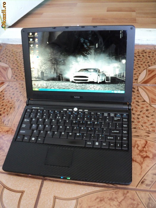 Laptop MSI Mega Book S260 12.1'' foto mare