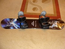 snowboard axces nou 125cm cu legaturi axces noi foto
