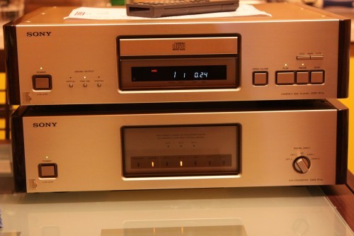 CD Player COMBO Sony CDP-R1 plus Sony DAS-R1 foto mare