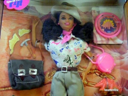 Career Collection - Barbie Paleontologist 1996, bruneta foto mare