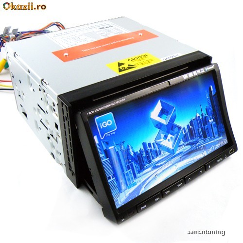 DVD 2DIN GPS INCORPORAT,TOCHSCREEN,BLUETOOTH,IGO 8 PENTRU KIA foto mare