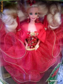Happy Holidays Barbie 1993 - editie de sarbatori, cutie imensa foto